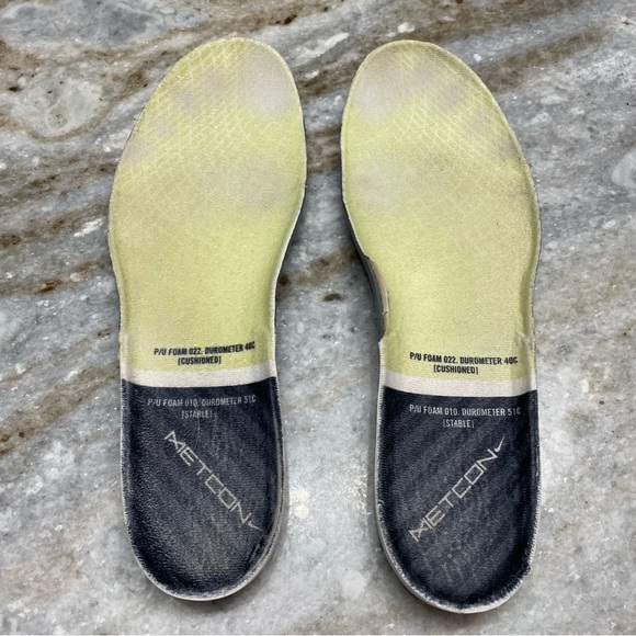 NIKE Metcon 6 Black Gum CK9388-032 Black/Limelight/Gum Medium Brown/Limelight - Picture 13 of 15